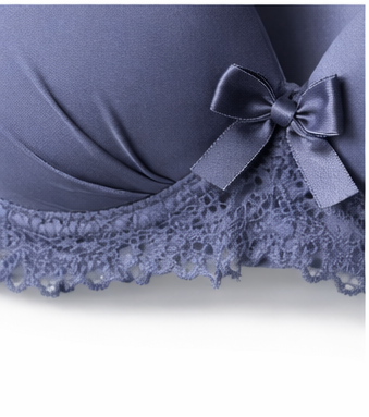 Soft Lace Padded Bra - Flora