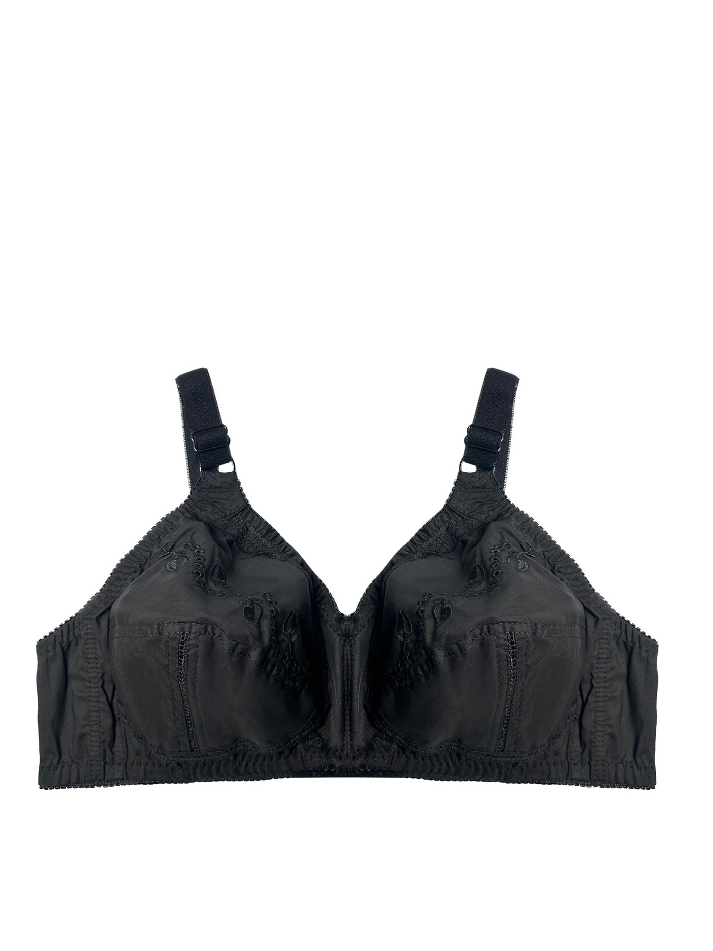 pack of 2 Comfort fit-Cotton bra Non padded wireless