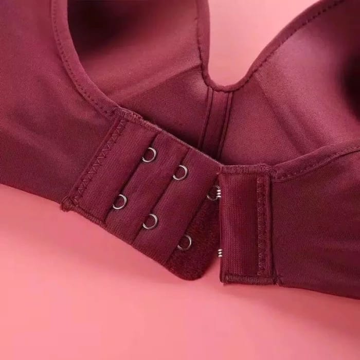 Secret Blush Seamless Strap Wireless Push Up Bralette with Panty