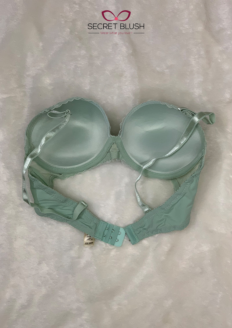 Secret Blush Patterned Padded Bra Set