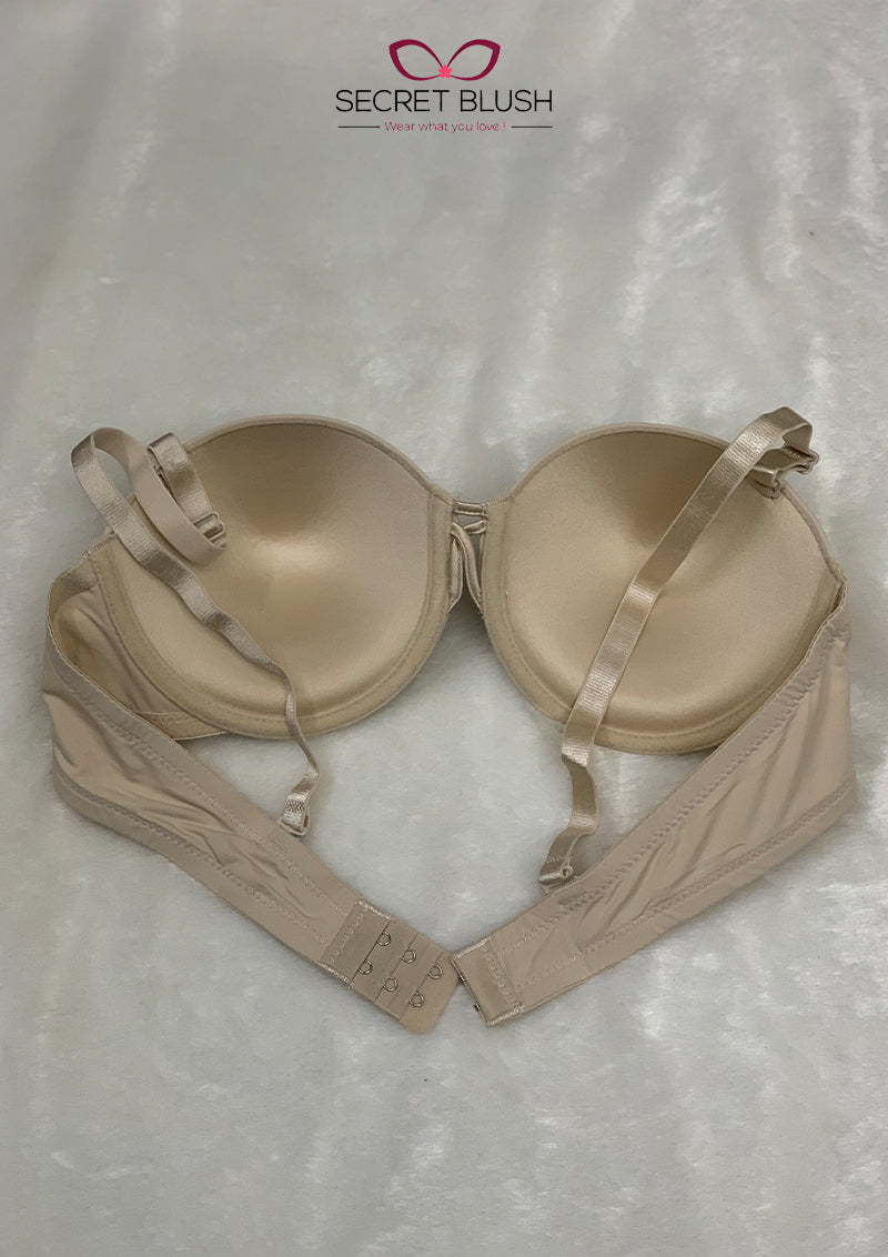 Secret Blush Cross Stitched Padded Bra