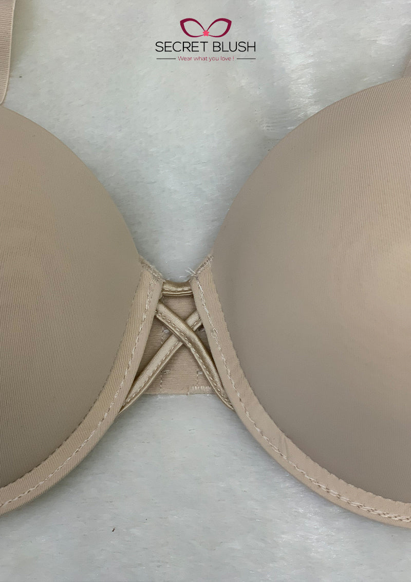 Secret Blush Cross Stitched Padded Bra