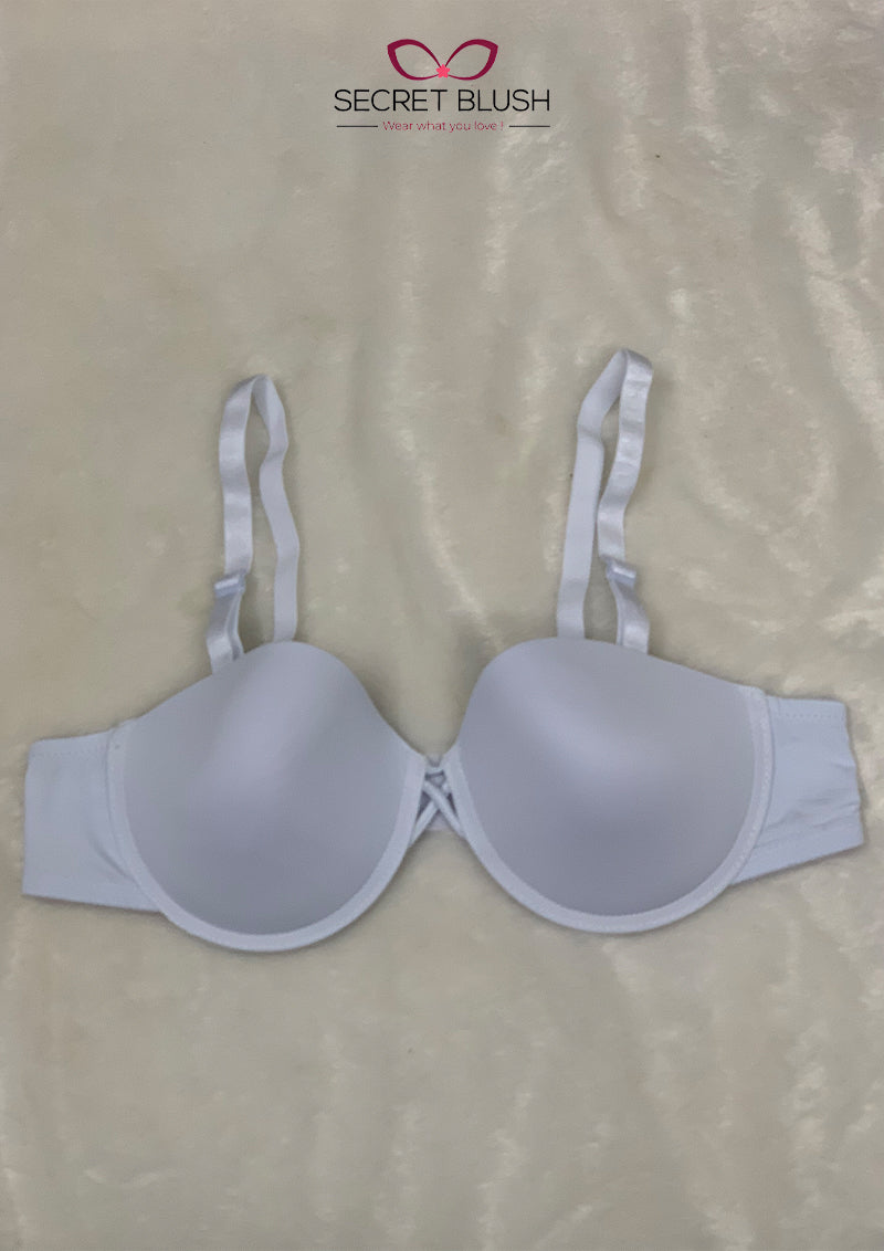 Secret Blush Cross Stitched Padded Bra