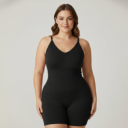 Seamless Full Body Shaper Suit With Adjustable Straps