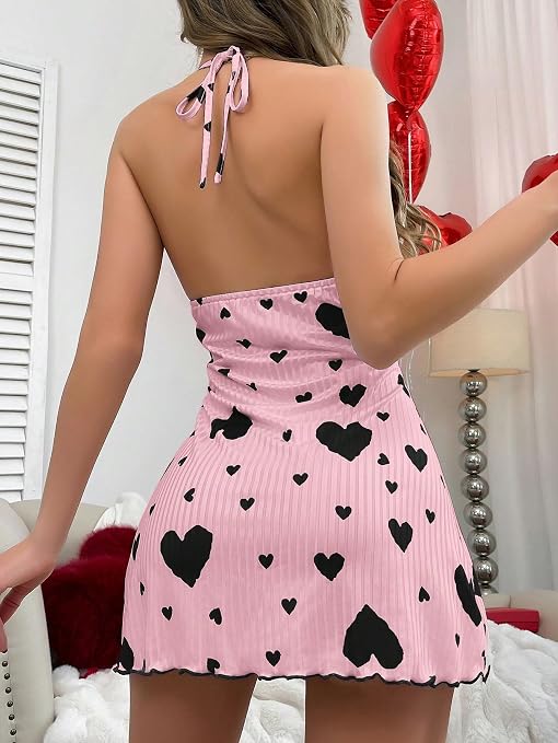 Sweetheart Ribbed Silk Chemise Nightdress