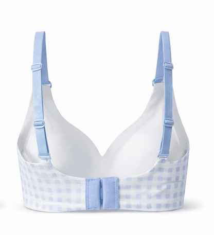 SoftCheck Seamless Printed Padded Bra-Wireless