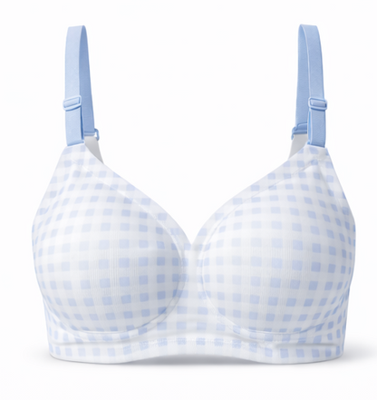 SoftCheck Seamless Printed Padded Bra-Wireless