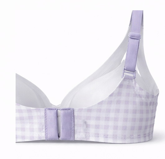 SoftCheck Seamless Printed Padded Bra-Wireless