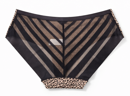 Second Skin Luxe Mesh Printed Panty– Ultra Soft, Breathable & Stretch Fit