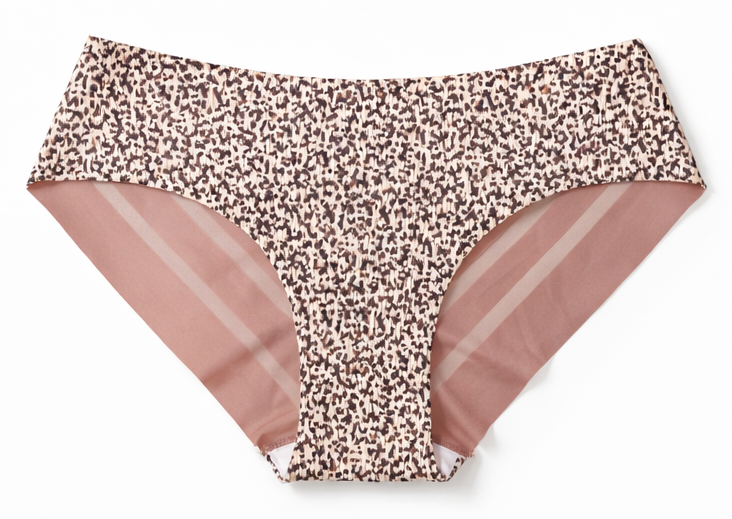 Second Skin Luxe Mesh Printed Panty– Ultra Soft, Breathable & Stretch Fit