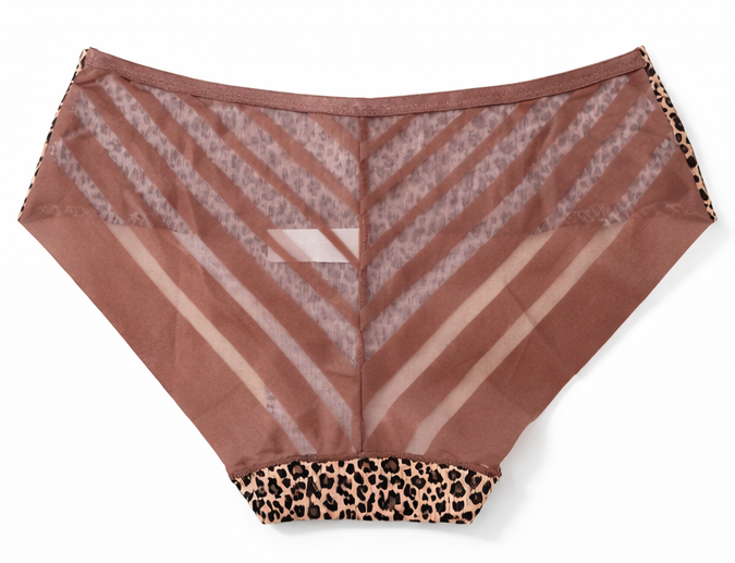 Second Skin Luxe Mesh Printed Panty– Ultra Soft, Breathable & Stretch Fit