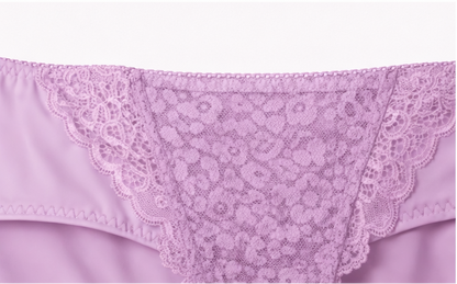 Soft Lace Panel Panty – Smooth Fit Daily Wear Brief