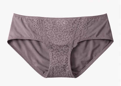 Soft Lace Panel Panty – Smooth Fit Daily Wear Brief