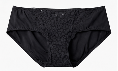 Soft Lace Panel Panty – Smooth Fit Daily Wear Brief