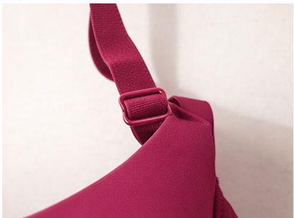 Padded Mesh Side Push-Up Bra