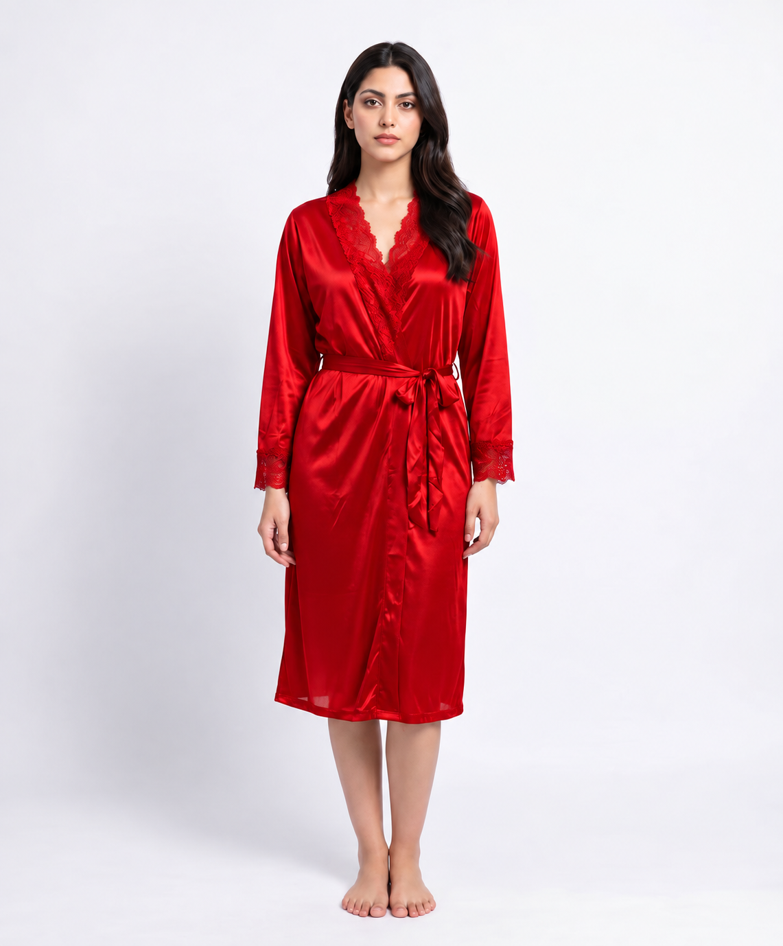 Eternal Lace-Long Gown Set