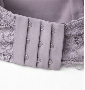 Soft Lace Padded Bra - Flora