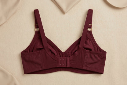Comfort fit-Cotton bra Non padded wireless