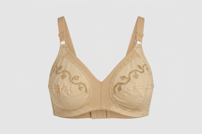 Comfort fit-Cotton bra Non padded wireless