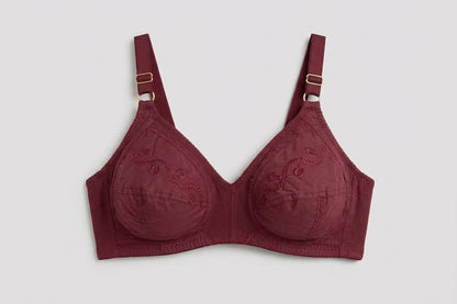 Comfort fit-Cotton bra Non padded wireless