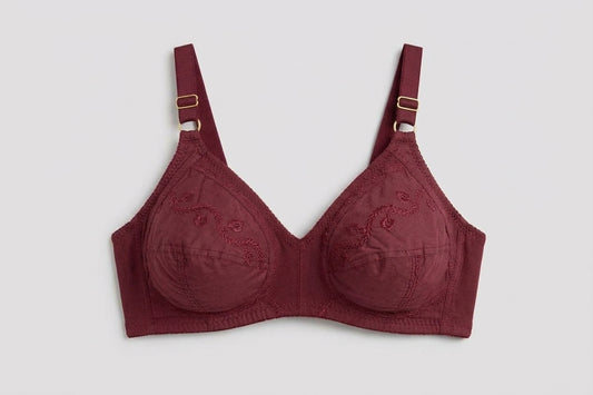 Comfort fit-Cotton bra Non padded wireless