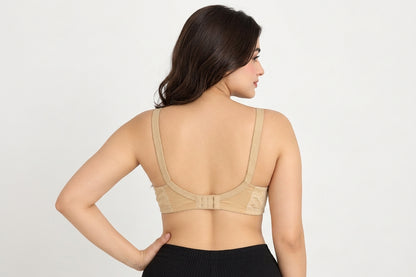 Comfort fit-Cotton bra Non padded wireless