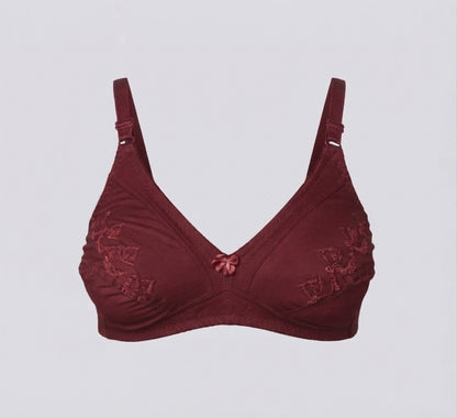 Floral Grace - Unpadded Bra