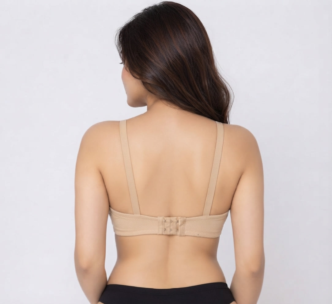 Floral Grace - Unpadded Bra