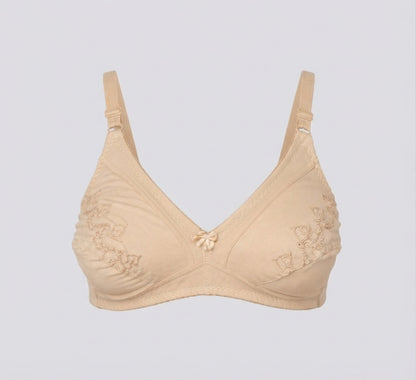 Floral Grace - Unpadded Bra