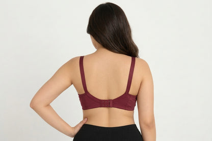 Comfort fit-Cotton bra Non padded wireless