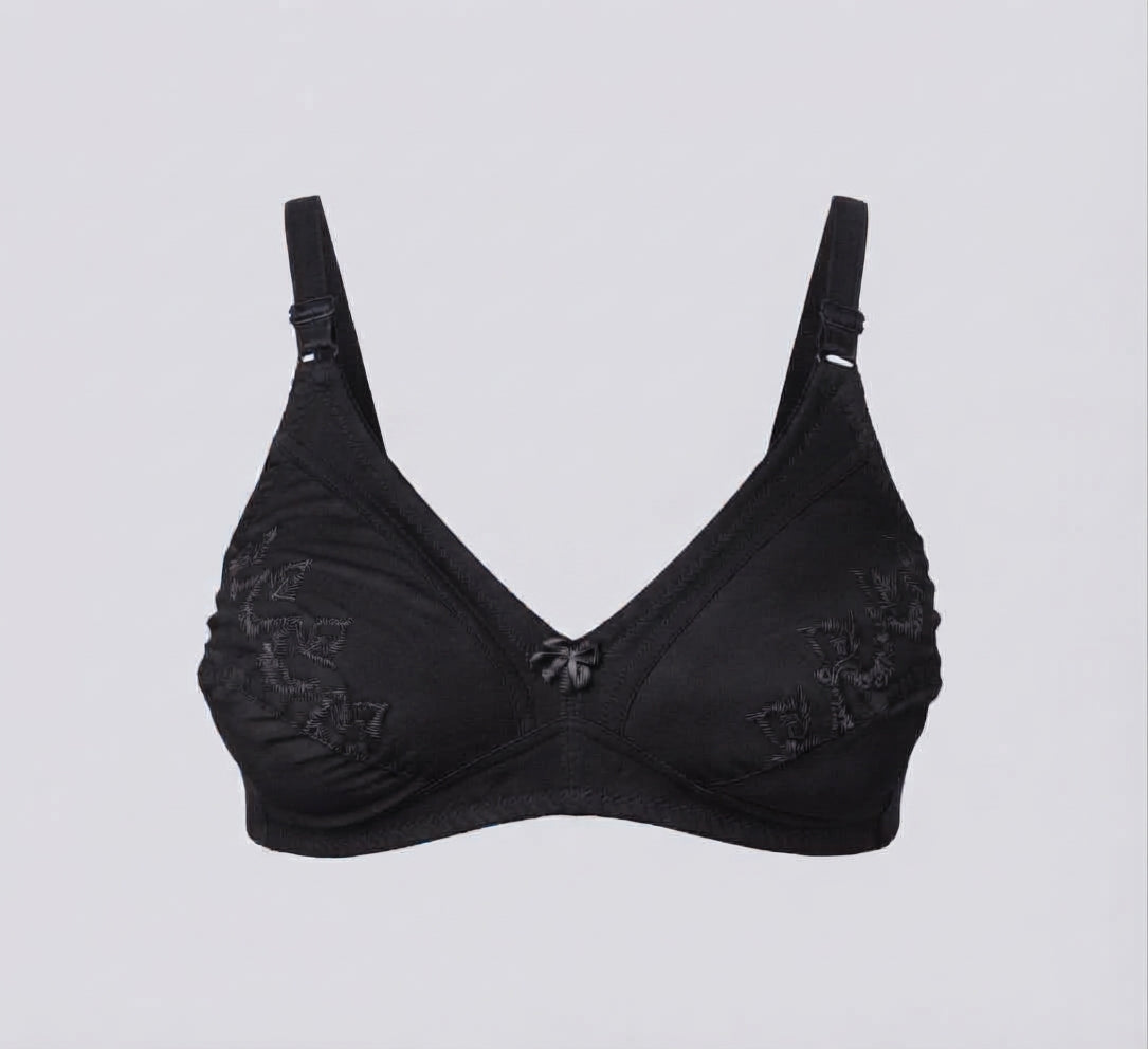 Floral Grace - Unpadded Bra
