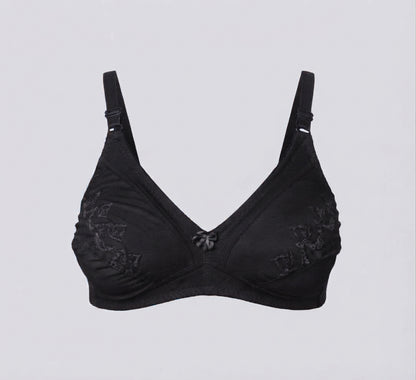 Floral Grace - Unpadded Bra