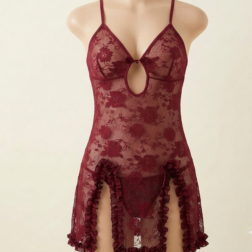 Elysian Lace Babydoll-slip
