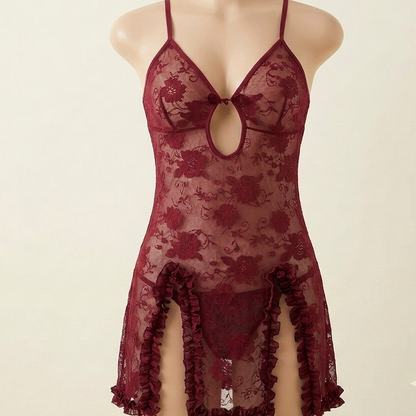Elysian Lace Babydoll-slip