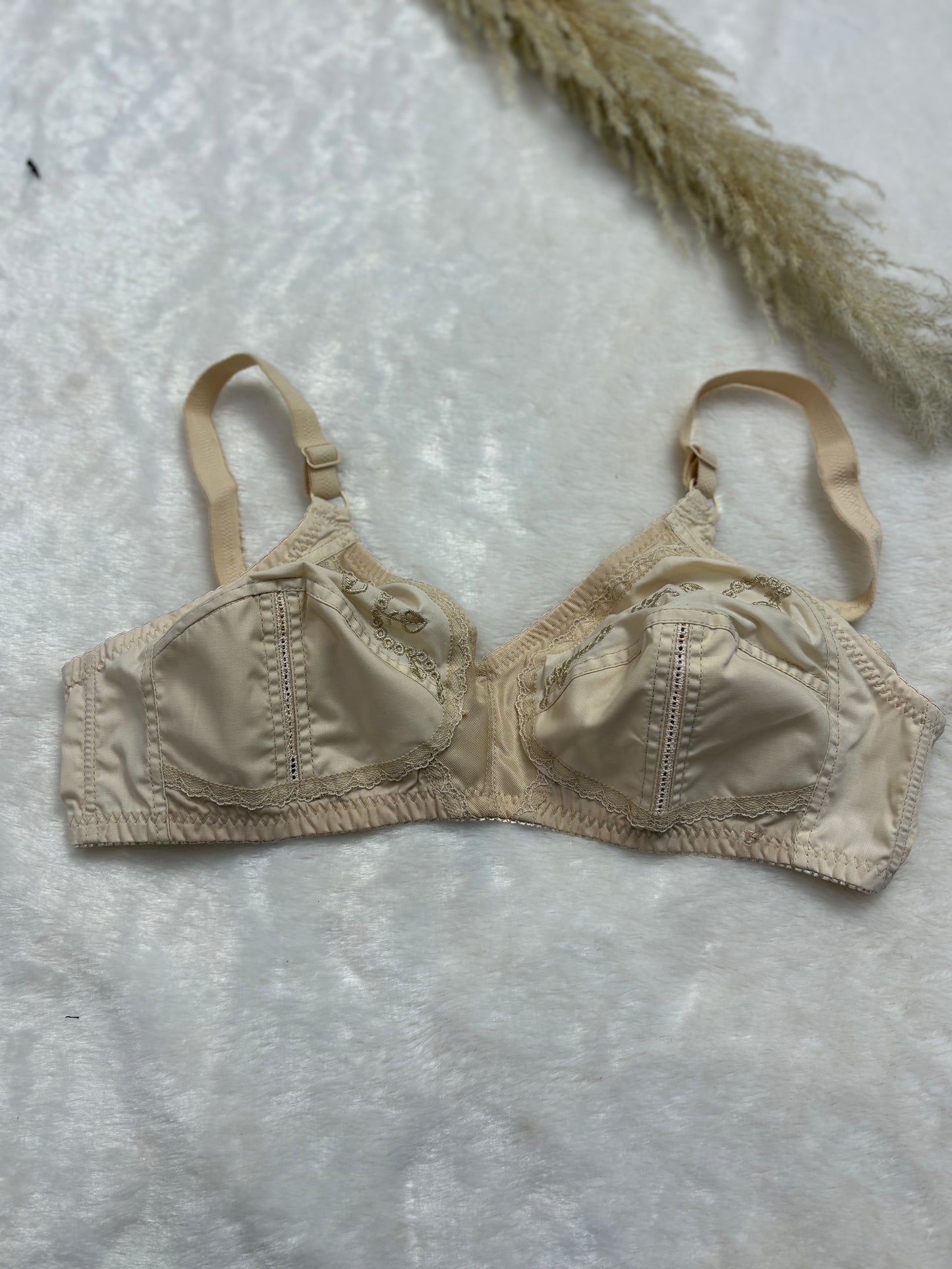 Comfort fit-Cotton bra Non padded wireless