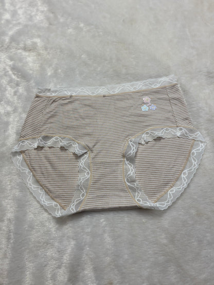 Soft Lace-Trim Cotton Underwear | Everyday Comfort Briefs