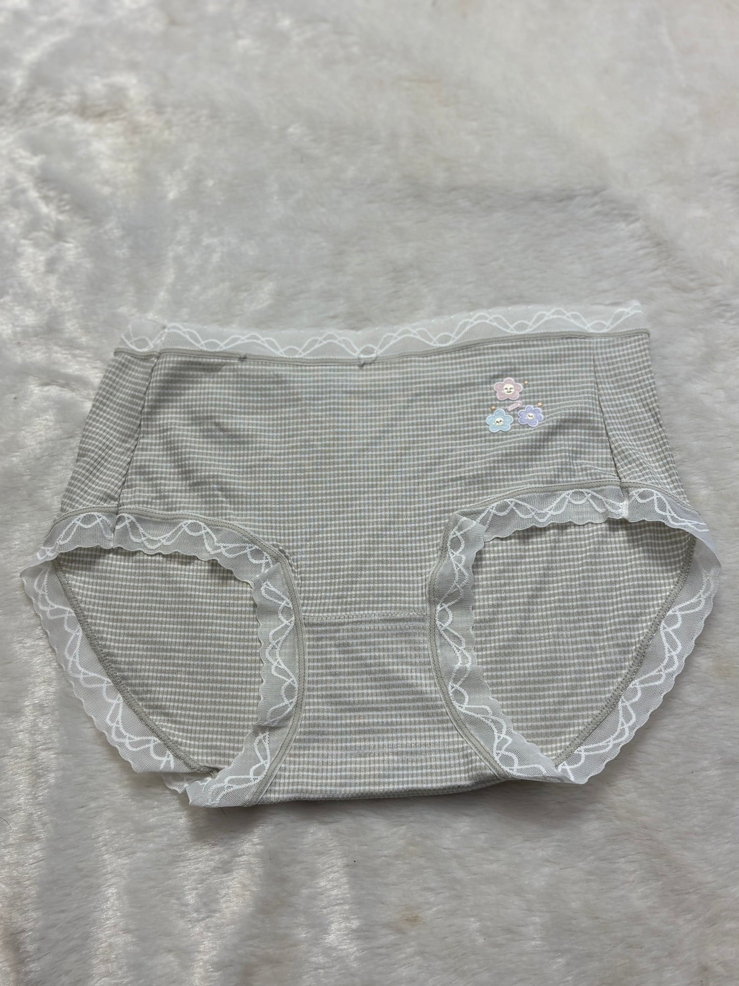 Soft Lace-Trim Cotton Underwear | Everyday Comfort Briefs