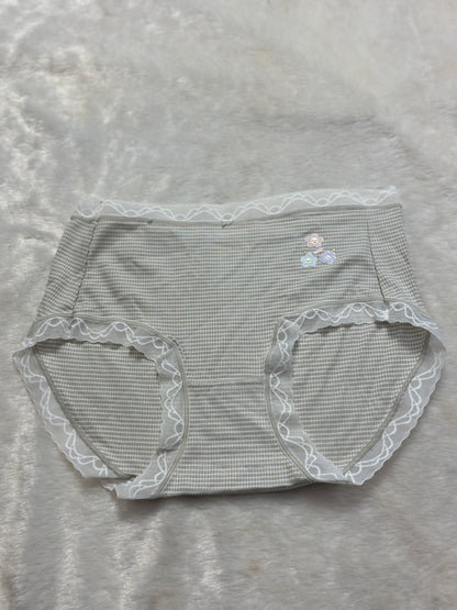 Soft Lace-Trim Cotton Underwear | Everyday Comfort Briefs