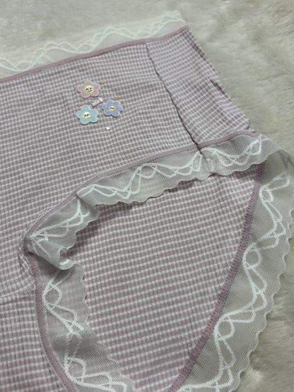 Soft Lace-Trim Cotton Underwear | Everyday Comfort Briefs