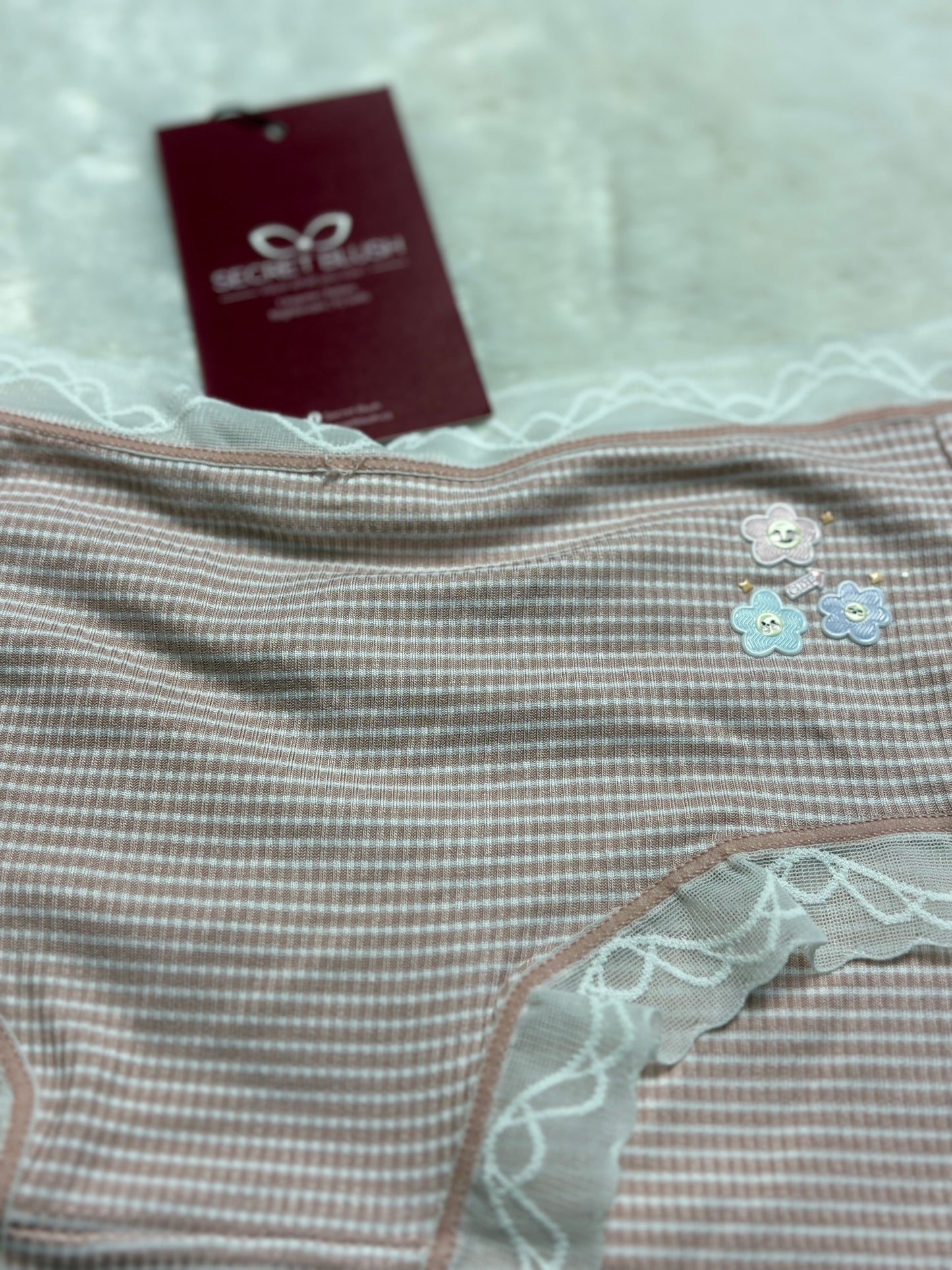 Soft Lace-Trim Cotton Underwear | Everyday Comfort Briefs