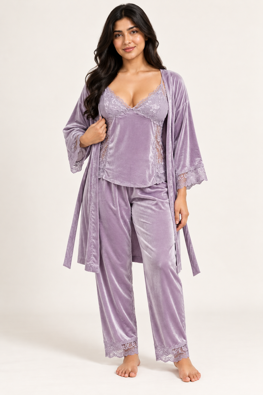 Velvet Muse – 3-Piece Lounge Set