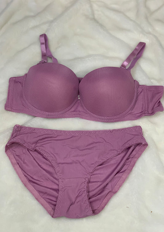 Secret Blush Elegant Lining Padded Bra set