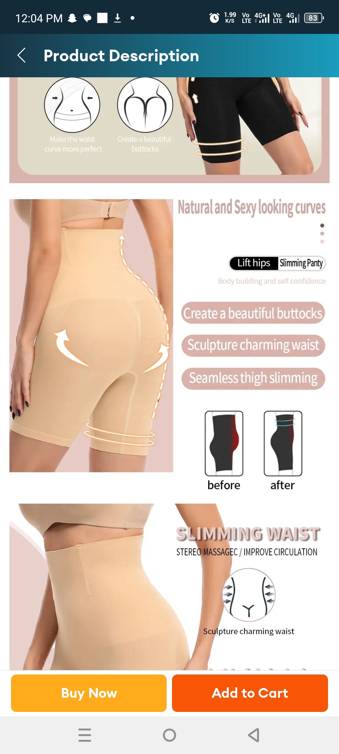 Tummy Tucker High Waist Body Shaper