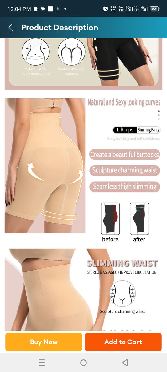 Tummy Tucker High Waist Body Shaper