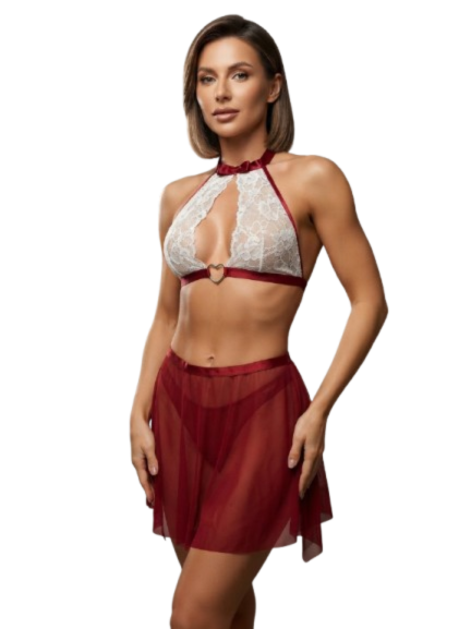 Heartspell Lace Skirt Set