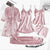 Secret Blush 5pcs Luxury Silk Bridal Nightgown's Set