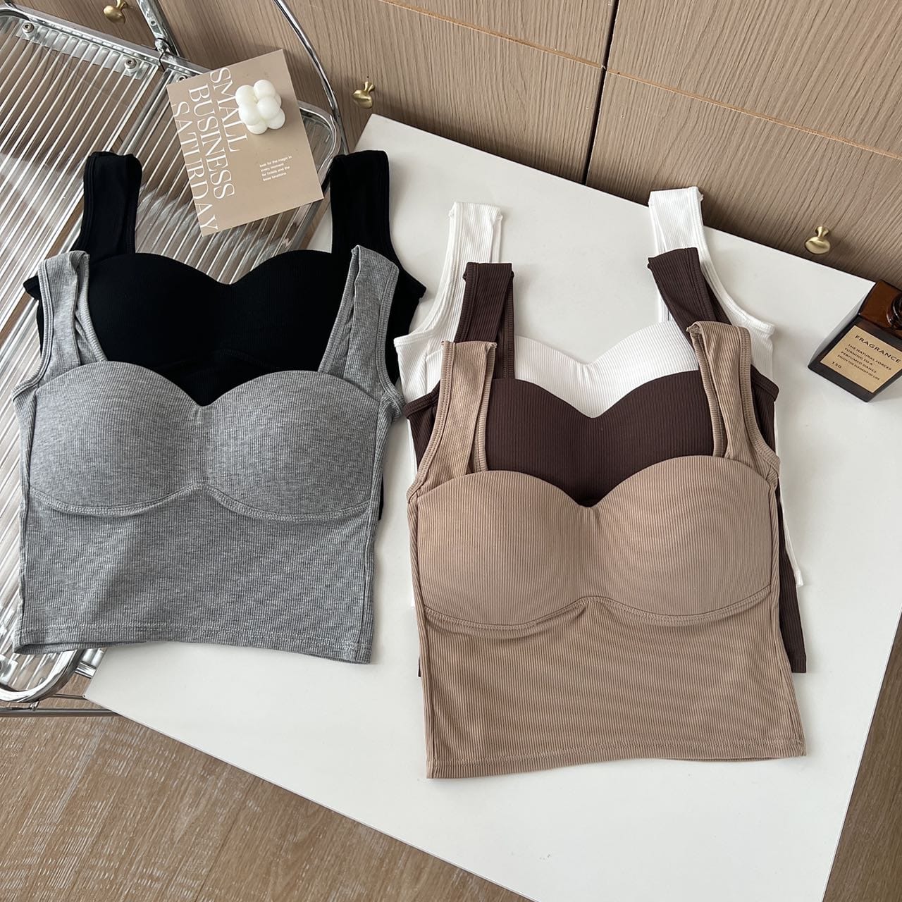 Secret Blush Seamless Padded Tank top Camisole