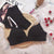 Secret Blush Seamless Strap Wireless Push Up Bralette with Panty