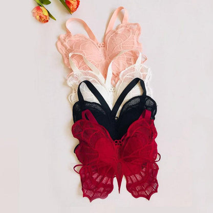 Secret Blush Butterfly Lace Fancy Bra