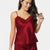 Secret Blush Two Pieces Silk Short Nighty